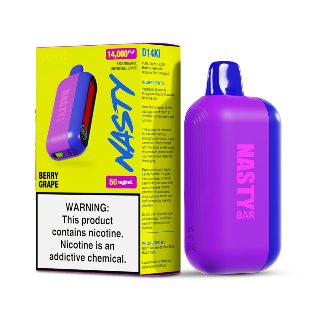 Nasty Bar 14000 puff disposable vape