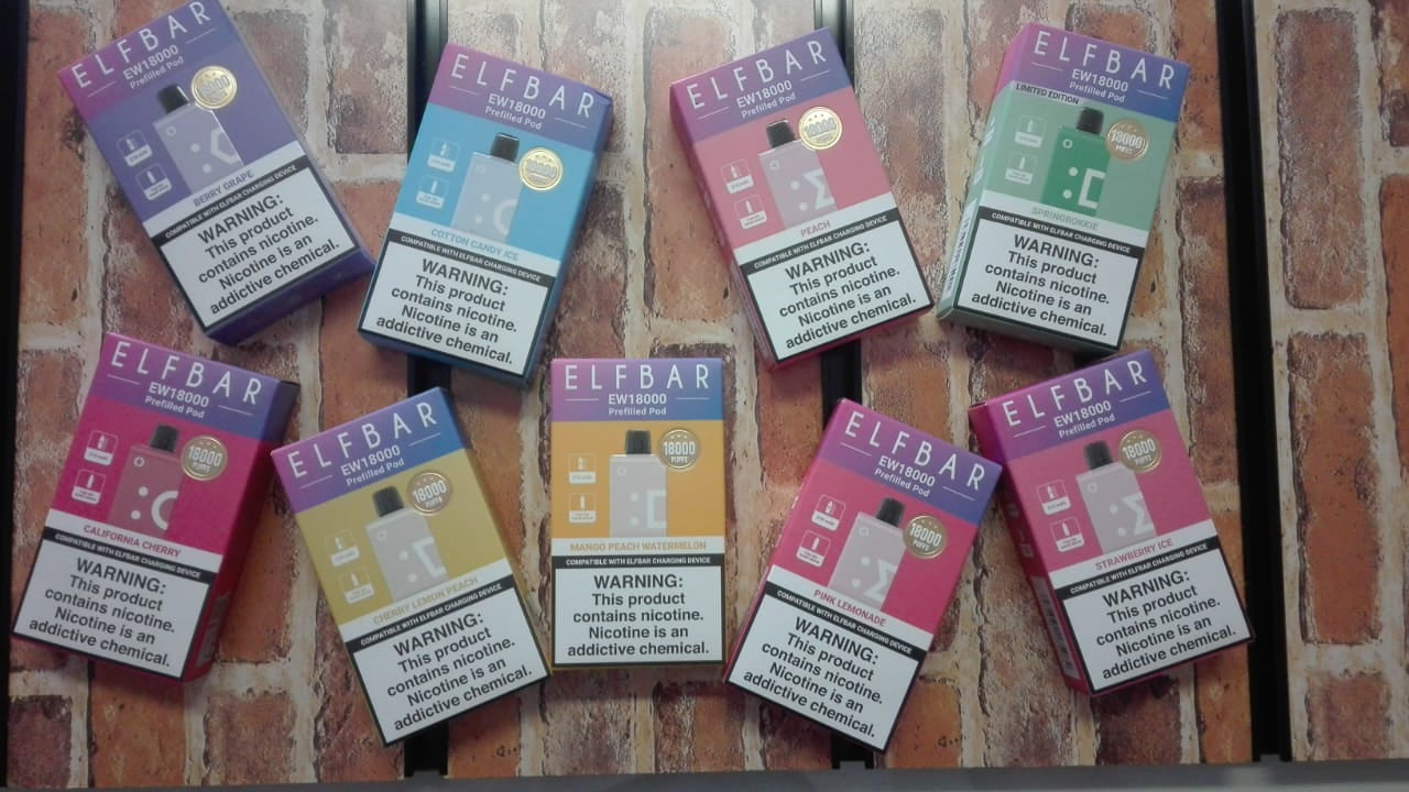 Elfbar EW18000 flavour pods