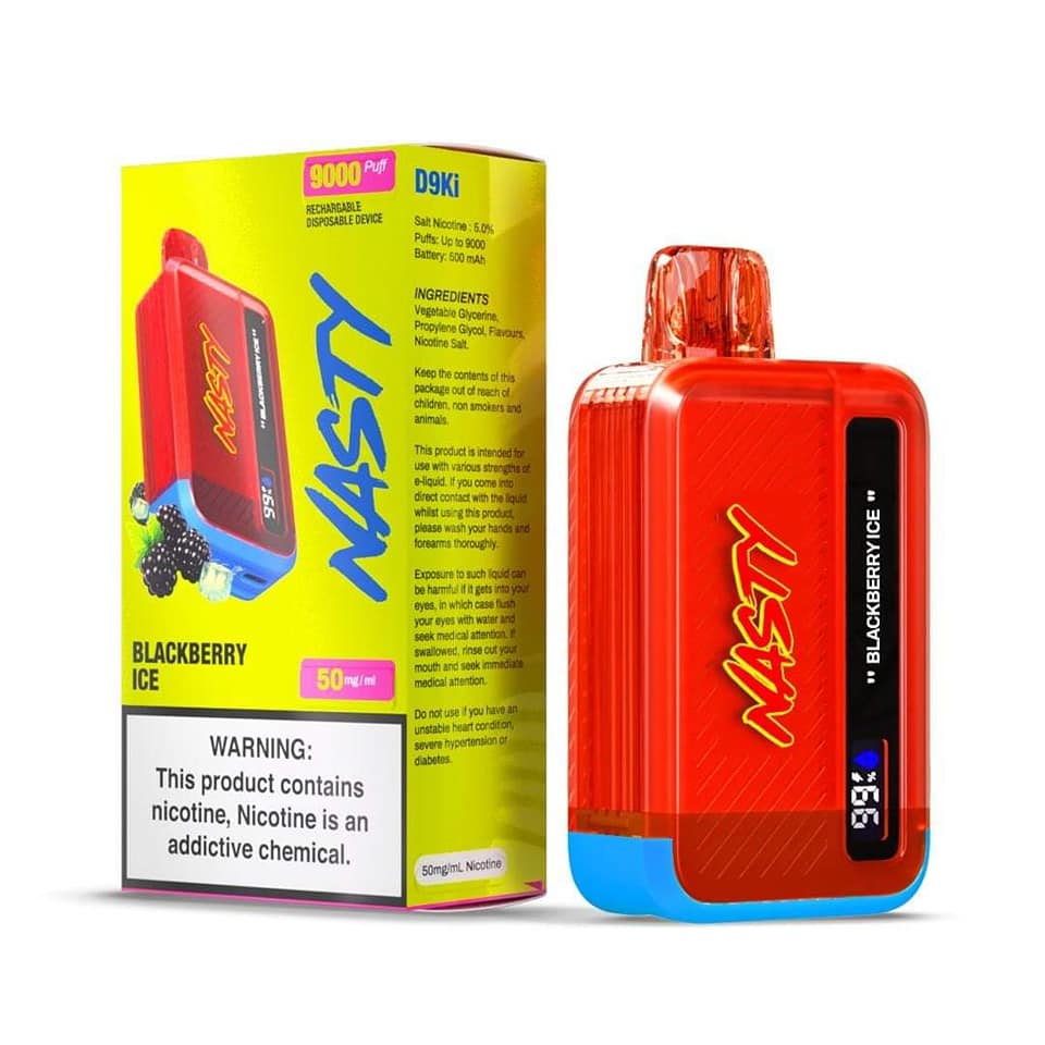 Nasty Bar 9000 puff disposable vape