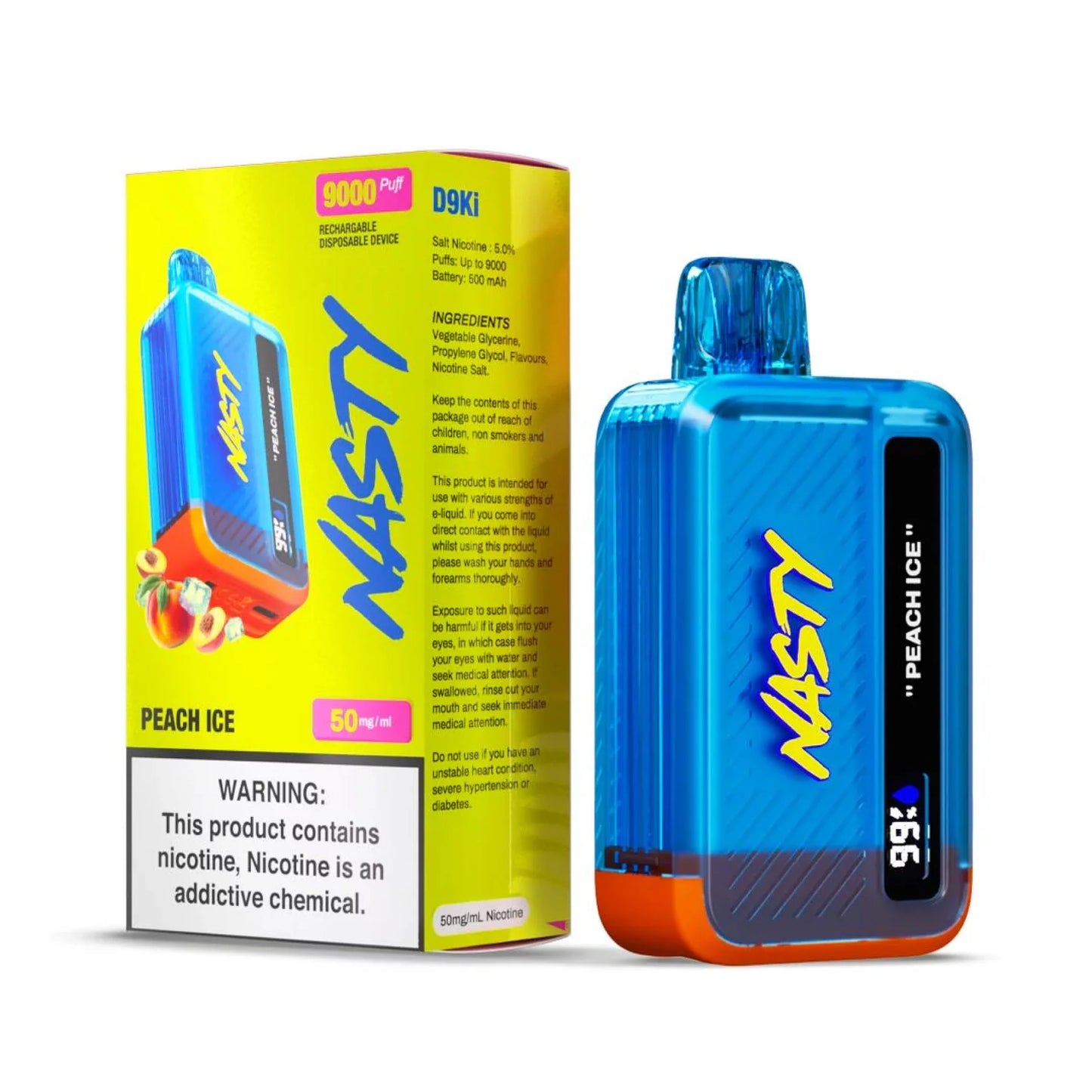 Nasty Bar 9000 puff disposable vape