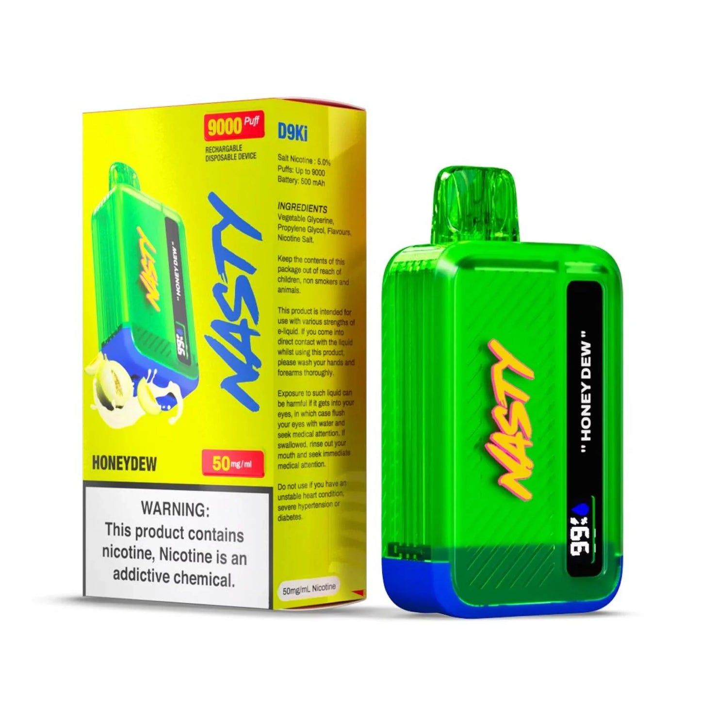 Nasty Bar 9000 puff disposable vape