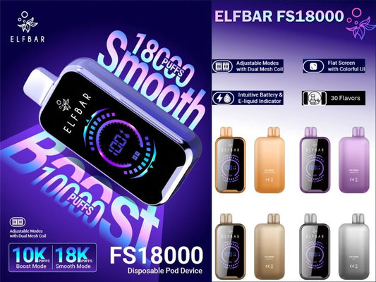 Elfbar FS18000 disposable